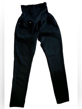 Sandpiper Maternity Black Stretch Jeans / Jeggings Women's Size XL (16/18)